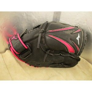 Mizuno GPP 1105F1 Jennie Finch 11" Leather Softball Glove Black Pink RHT NWOT